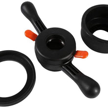 Wheel Balancer Parts Tire Change Tool 36/38/40mm 3/4mm Nut Wheel Balancer Quick Release Wing Nut & Pressure Cup Hub Tire Balancer Wing Nut(Thread Diameter 40mm, Pitch 3mm)