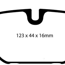 EBC Brakes DP31405C Redstuff Ceramic Low Dust Brake Pad