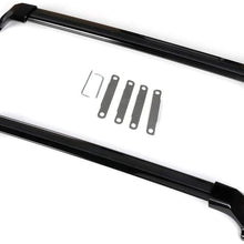 AMFULL Roof Rack Cargo Carrier For GMC Acadia 2017-2019 Rooftop Luggage Crossbars - Fits Side Rails Models ONLY