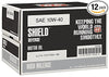 Phillips 66 1076558-12 PK Blend Motor (Shield Defense High Mileage Synthetic Oil 10W40-1 Quart), 32. Fluid_Ounces, 12 Pack