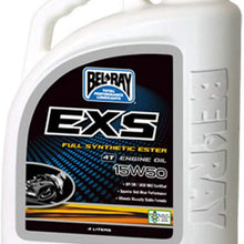 Bel-Ray EXS Synthetic Ester 15W50 4T Engine Oil 4 Liter 99162-B4LW