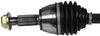 GSP NCV11175 CV Axle Shaft Assembly for Select 2011-18 Ford Fiesta - Front Left (Driver Side)
