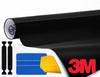 3M 1080 Gloss Black Air-Release Vinyl Wrap Roll Including Toolkit (5ft x 5ft)