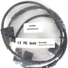 ASURE 2Pcs Front & Rear Brake Pad Wear Sensor for Mini Cooper R55 R56 R57 (BKR56)