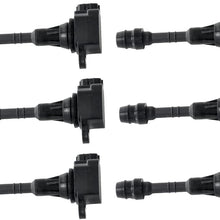 DRIVESTAR UF349 Ignition Coils Packs for Nissan Altima Maxima Murano Pathfinder Quest Infiniti I35 QX4 3.5L V6 Compatible with UF349 C1406, Set of 6