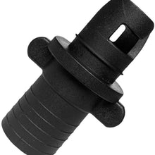 BESPORTBLE Plastic Inflatable Kayak Valve Adapter Air Pump Hose Replacement