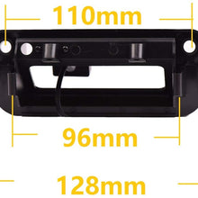 Rear Reversing Backup Camera Rearview Tailgate Handle Replacement Camera Night Vision Ip69k Waterproof for Mercedes Benz C Class W204 W205 C230 C200 C180 C260 C300