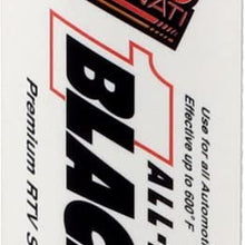 Valco Cincinnati 71142 Black All-in-One Silicone with Nozzle - 11.17 oz. Cartridge