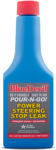 Blue Devil (00232-6PK) Power Steering Stop Leak - 8 Ounce, (Pack of 6)