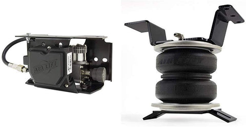 Air Lift 25980EZ 25980EZ-2nd w Mobile App WirelessOne 2nd Generation EZ Mount + Lift 89204 LoadLifter 5000 Ultimate Plus for 2007-2017 Chevy Silverado/GMC Sierra 1500