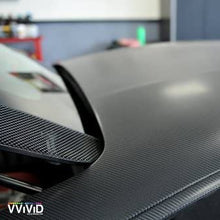 VViViD Black True R Carbon Fiber Vinyl Wrap Roll with Air Release Technology (6 Foot by 5 Foot (Hood, Roof or Trunk Wrap Kit))