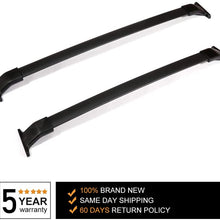 Liftstrut 2 Pcs Roof Rack Cross Bars Luggage Carrier Black Bar fit for Honda Odyssey 2011-2017 Aluminum top roof rack crossbars