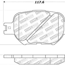 StopTech 309.08170 Sport Brake Pads with Shims and Hardware