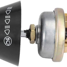 Horn Push Switch,2V Waterproof Light/Horn Switch Push Button Metal for Massey Ferguson Tractor