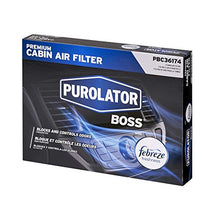 Purolator PBC36174 PurolatorBOSS Premium Cabin Air Filter with Febreze Freshness fits Select Ford and Lincoln