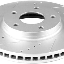 Front Rear Drilled Slotted Brake Rotors Ceramic Pads ZENITHIKE fit for 2004-2009 2011-2017 for Nissan Quest