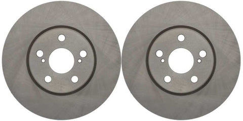AutoShack R41507PR Front Brake Rotor Pair 2 Pieces Fits Driver and Passenger Side