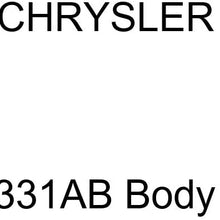 Genuine Chrysler 68040331AB Body Wiring