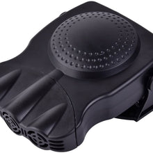 Facaimo DC 12V Car Auto Portable Electric Heater Heating Cooling Fan Defroster Demister