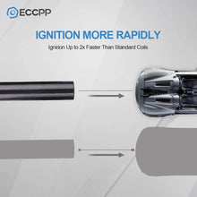 ECCPP Ignition Coil Pack Compatible for Hyundai Santa Fe GLS Sport Utility Hyundai Santa Fe Base 2001-2006 Replacement for UF425 2730137116