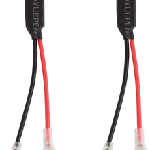 TOMALL H1 LED Headlight Replacement Male Plug Single Diode Converter Wiring Connecting Lines Cables