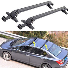 SHZICMY 2Pcs Car Top Roof Rack Bars Luggage Cargo Carrier Rack Anti Theft Car Roof Bars Adjustable Window Frame for 11-16 Chevrolet Cruze (US Stock)