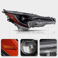 ACANII - For 2020-2021 Toyota Corolla L | LE LED Projector Headlight Headlamp Assembly Replacement Right Passenger Side