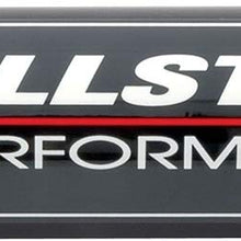 Allstar ALL40244 Black 12" Long x 2" Diameter Anodized Aluminum -8 AN Inlet/Outlet In-Line Fuel Filter Housing