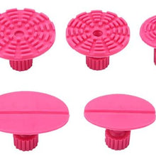 Qiilu Car Dent Paintless Repair Tool Kit, Auto Body Paintless Repair Remover Kit 1 T Bar Slide Hammer + 28pcs Glue Puller Tabs + 2 Free Sticks