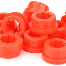 Yctze 12pcs Replacement Bushings Polyurethane Lower Control Arm Rear Camber Rear Camber Bushings Fit for Civic Integra