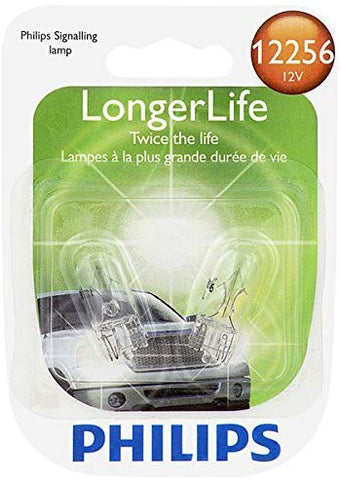 Philips 12256 LongerLife Miniature Bulb, 2 Pack