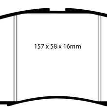 EBC Brakes DP41671R Yellowstuff Street and Track Brake Pad