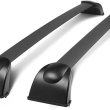 Pair OE Style Aluminum Bolt-On Roof Rail Cross Bar Baggage Carrier Replacement for Mazda CX-7 07-12