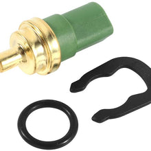Qiilu Temperature gauge sensor,Coolant Temperature Sensor Water Switch 4Pin For Beetle For A4 A6