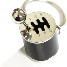 iJDMTOY Chrome Polished Alloy Metal Gear Box Shifter Shape Key Chain Ring Keychain