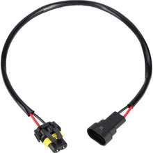Terisass Pair of H11 to 9006 9005 Converter Wire Harness Left and Right Car Wiring Harness Socket for Headlight Fog Light
