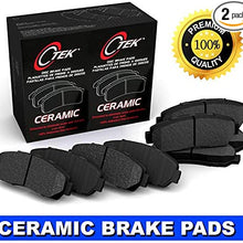 Centric FRONT and REAR Ceramic Disc Brake Pads 2 Complete Sets Fits Honda Civic EX 2012