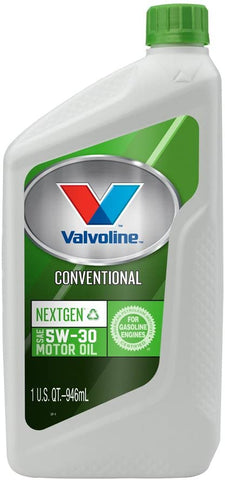 Valvoline 5W-30 NextGen Conventional Motor Oil - 1qt (Case of 6) (822658-6PK)