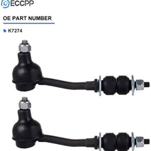 ECCPP Steering Front Sway Bar End Links Stabilizer Bar for 1997-2004 Dodge Dakota 2pc K7274