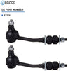 ECCPP Steering Front Sway Bar End Links Stabilizer Bar for 1997-2004 Dodge Dakota 2pc K7274