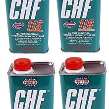 Set of 4 BMW Porsche Bentley Power Steering Hydraulic System Fluid Pentosin G002000