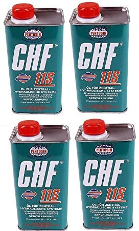 Set of 4 BMW Porsche Bentley Power Steering Hydraulic System Fluid Pentosin G002000