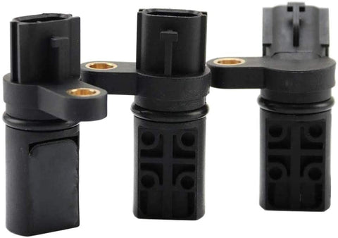 3Pcs Camshaft Crankshaft Position CPS Sensor Kit 23731-AL60A 23731-AL61A 23731-6J90B Fits Infiniti 350Z Altima Frontier Maxima Murano NV1500 NV2500 Pathfinder Quest Xterra 3.5L 4.0L