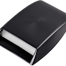 Custom Decoration Air Flow Intake Turbo Bonnet Hood Vent Grille Cover Compatible with Jeep Ford GMC Volkswagen