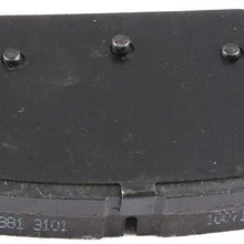 OCPTY Ceramic Brakes Pads, Quick Stop Front Rear Brake Pad fit for Chrysler Town Country, Dodge Grand Caravan, Dodge Journey,2012 2013 2014 2015 2016 Ram C/V 2012 2013 2014 2015