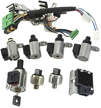 9PCS CVT JF011E RE0F10A F1CJA Remanufactured Valve Body Solenoids Compatible with Nissa-n Altima Rogue Sentra
