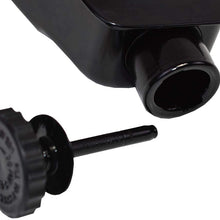 A-Team Performance Power Steering Pump Saginaw P Series Keyway Pulley Attachment Billet Aluminum Cap Compatible with Chevrolet GMC Buick Oldsmobile Pontiac Black