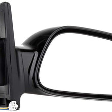 TUPARTS Fit for 2003-2008 T-oyota Corolla with Power Adjustment Non-Folding Side View Mirror Right Side Mirror