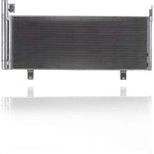 A-C Condenser - PACIFIC BEST INC. For/Fit 07-09 Toyota Camry-Hybrid - With Receiver & Dryer - 8846033090
