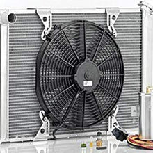 Be Cool 20165 Aluminator Natural Finish Radiator Module